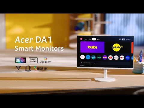 Acer DA1 | 4K Smart Monitor with Google Platform [Video]