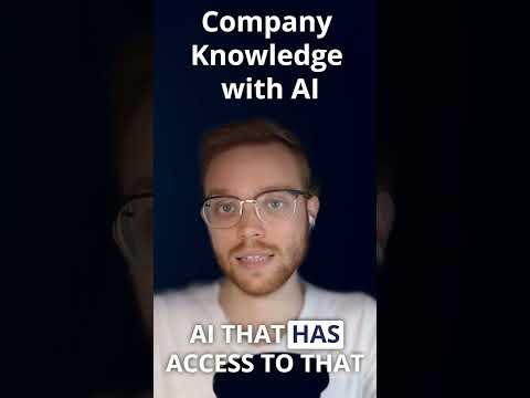 Making Company Knowledge Easy with AI Chatbots [Video]