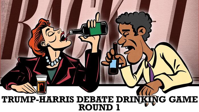 Taibbi: Official Donald Trump-Kamala Harris Debate Drinking Game Rules [Video]