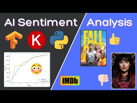 IMDB Movies Sentiment Analysis | Build an AI Model in 10 Minutes with TensorFlow, Keras & Python [Video]