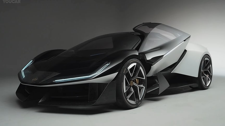 Lotus Theory 1 All-Electric 1000 PS Hypercar Concept [Video]