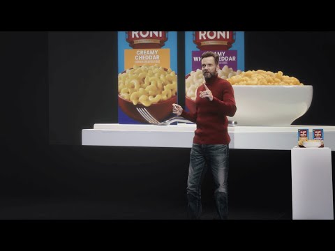 Makers of Rice-A-Roni Unveil Dinnertime Innovation, Mac-A-Roni, with Humorous Keynote Featuring Joel McHale [Video]