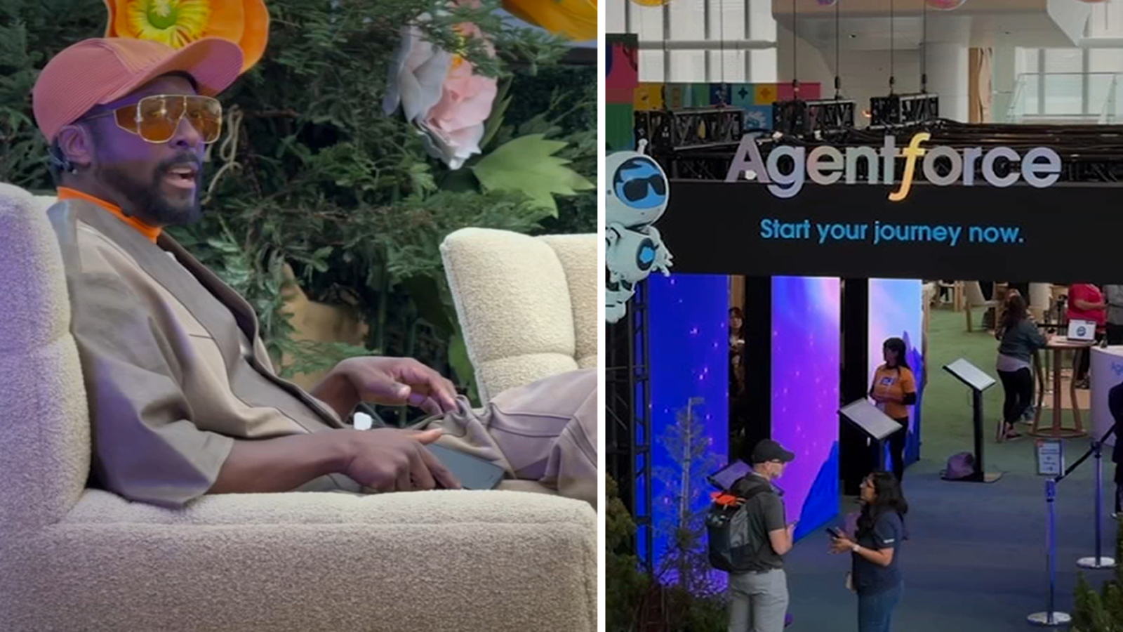 Day 2 of Dreamforce 2024: Black Eyes Peas’ Will.i.am’s artificial intelligence radio station, Agentforce Launch Zone and more [Video]