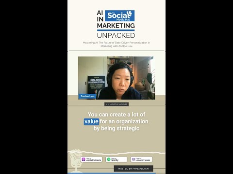 Strategically Implement AI to Scale Data Personalization [Video]