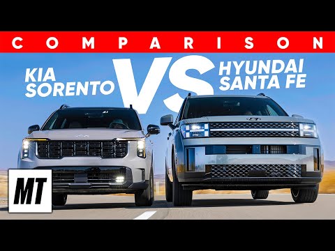 2024 Hyundai Santa Fe Calligraphy vs. 2024 Kia Sorento X-Pro: Comparison Test | MotorTrend [Video]