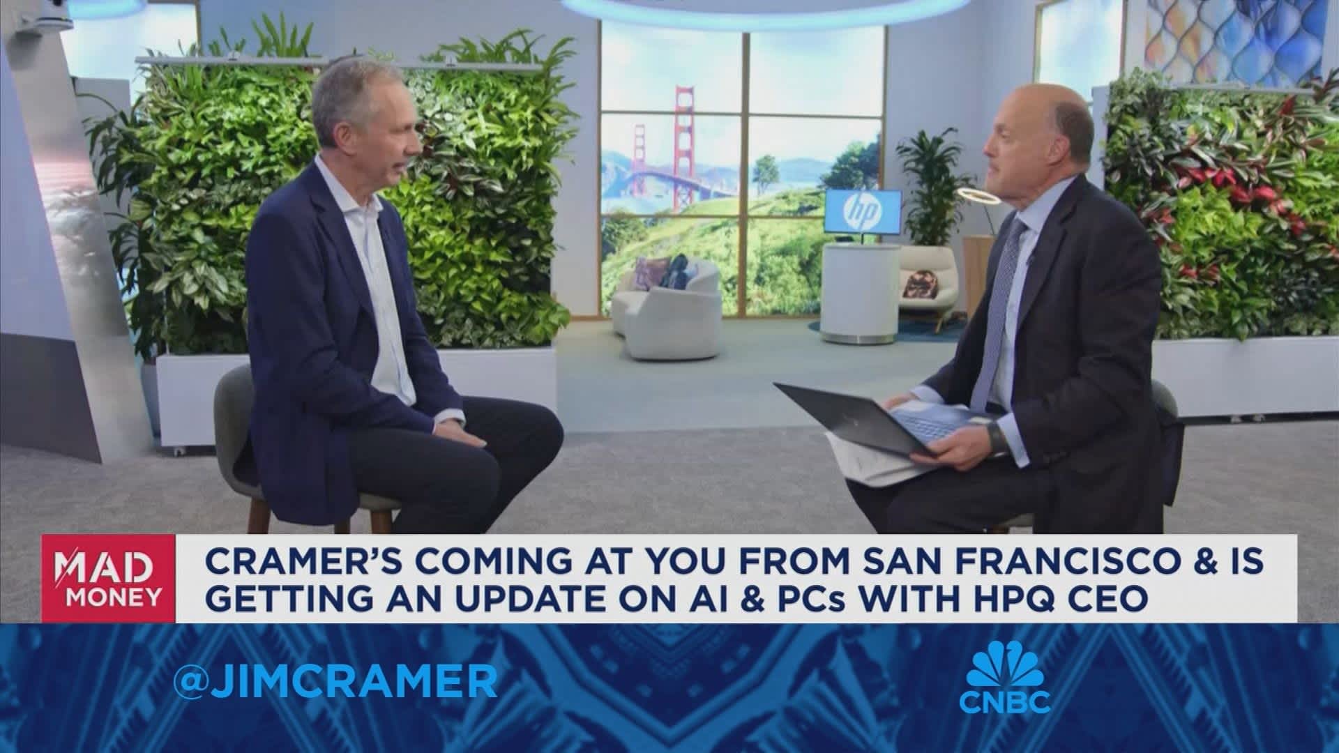 HP CEO Enrique Lores goes one-on-one with Jim Cramer [Video]