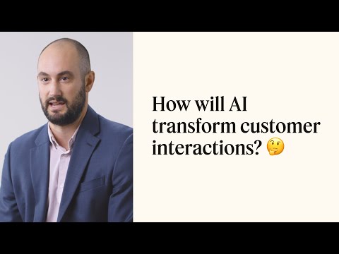 AI and the transformation of customer interactions | Zendesk [Video]