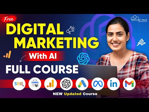 Digital Marketing with AI Full Course for Beginners in 4 HOURS – 2024 Updated [No Experience Needed] [Video]