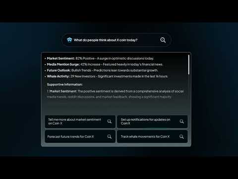 Real-Time Sentiment Analysis of X Coin | Hero AI Web3 Toolset In Action [Video]