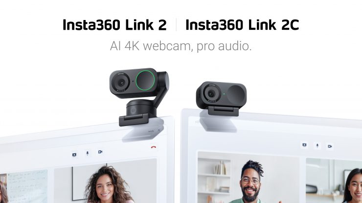 Insta360 Link 2 & 2C 4K AI Webcams [Video]