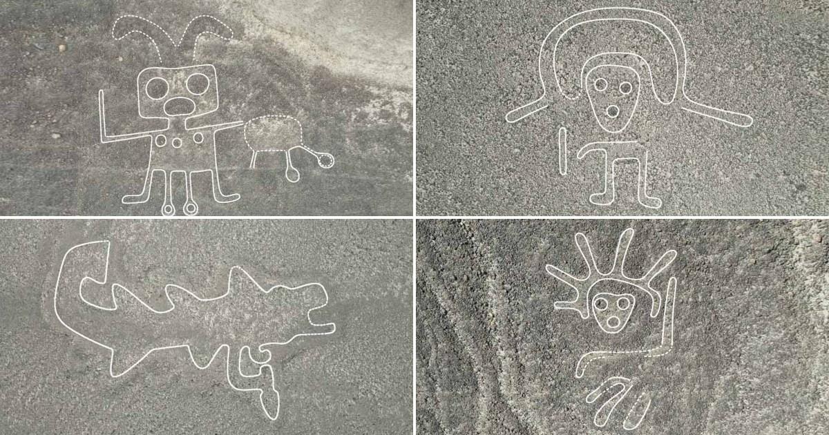 Mysterious ancient patterns found in desert including ‘Wall-E’ and alien figures | Tech News [Video]