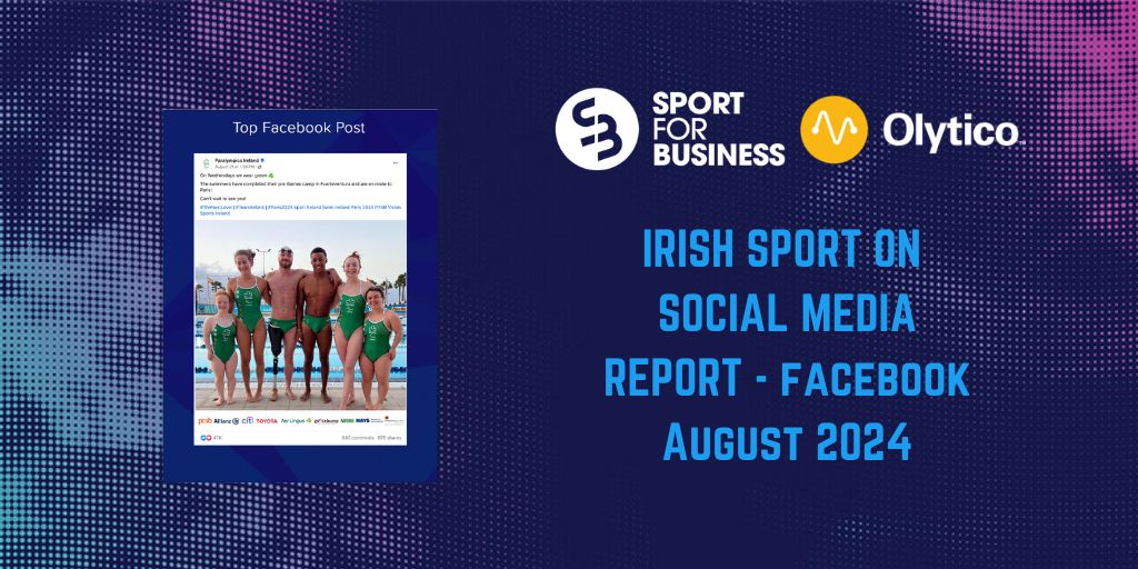 Irish Sport on Social Media Report – August 2024 on Facebook [Video]