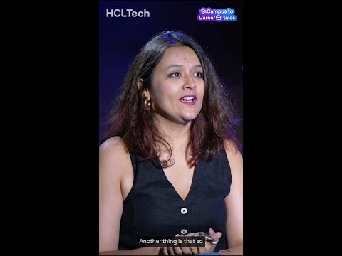 HCLTech Campus to Career Tales 🎓💼 | Episode 1 with Tamanna | [Video]