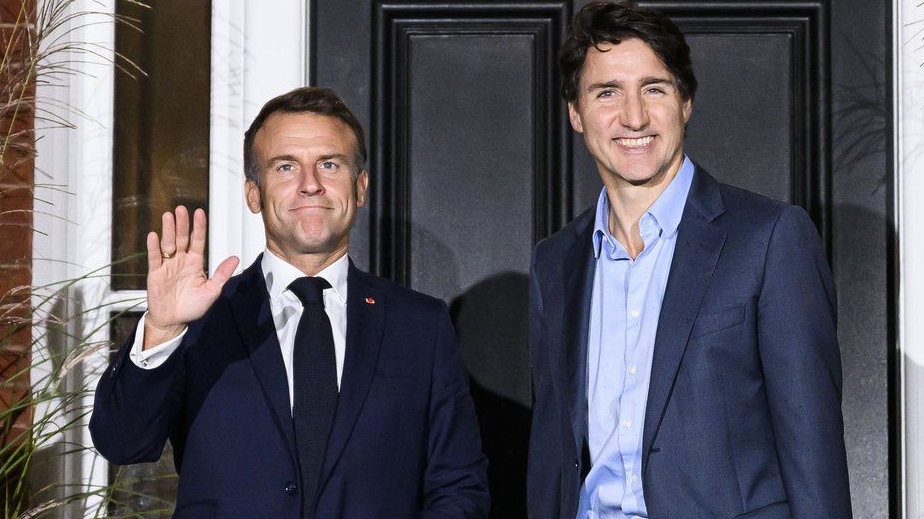 Canada politics: France President Macron visits Trudeau [Video]