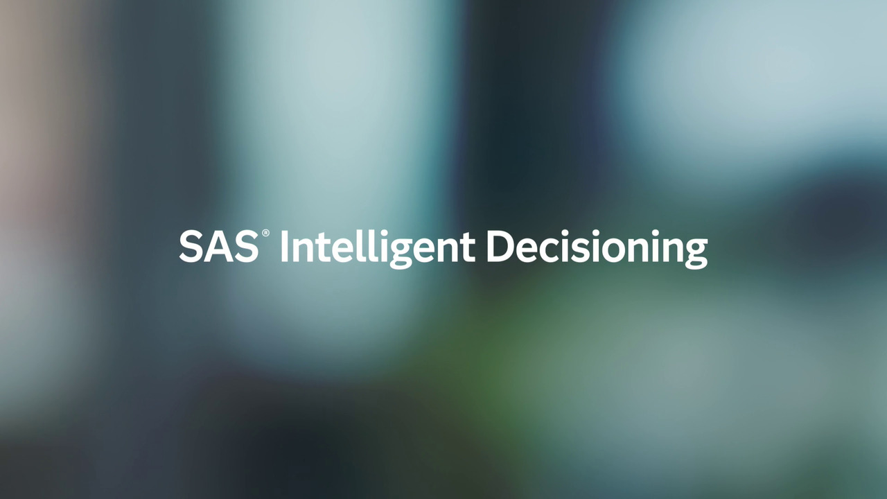 SAS Intelligent Decisioning Overview Demo [Video]