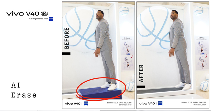 Remove clutter with the vivo V40 AI Eraser  YugaTech [Video]