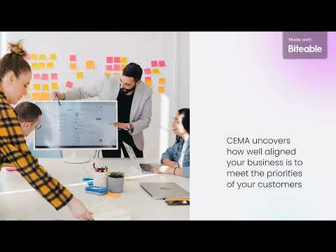 Customer Experience Maturity Assessment (CEMA) by Lexden [Video]