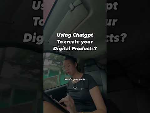 Using Chatgpt to Create Digital Products [Video]