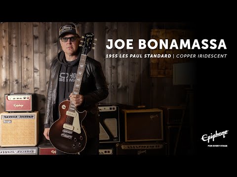 Joe Bonamassa Introduces the Epiphone 1955 Les Paul Standard [Video]