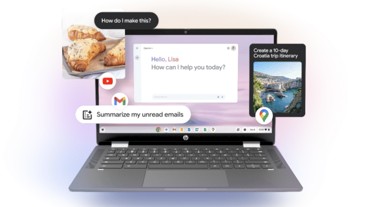 Samsung and Lenovo just dropped new Chromebooks  and an updated Google Gemini, a ChatGPT rival, lives inside [Video]