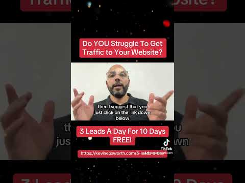 Free Leads: 10 Methods to Increase Website Traffic [Video]