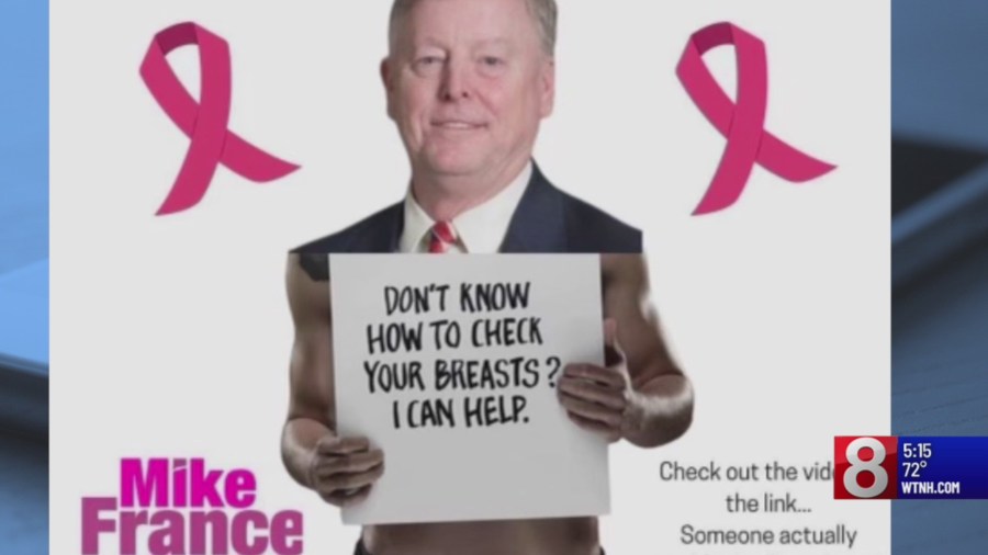 Mike France responds after breast cancer awareness post receives backlash [Video]