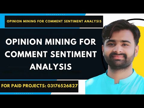 Opinion Mining For Comment Sentiment Analysis using python NLTK and Sentiword Dictionary [Video]