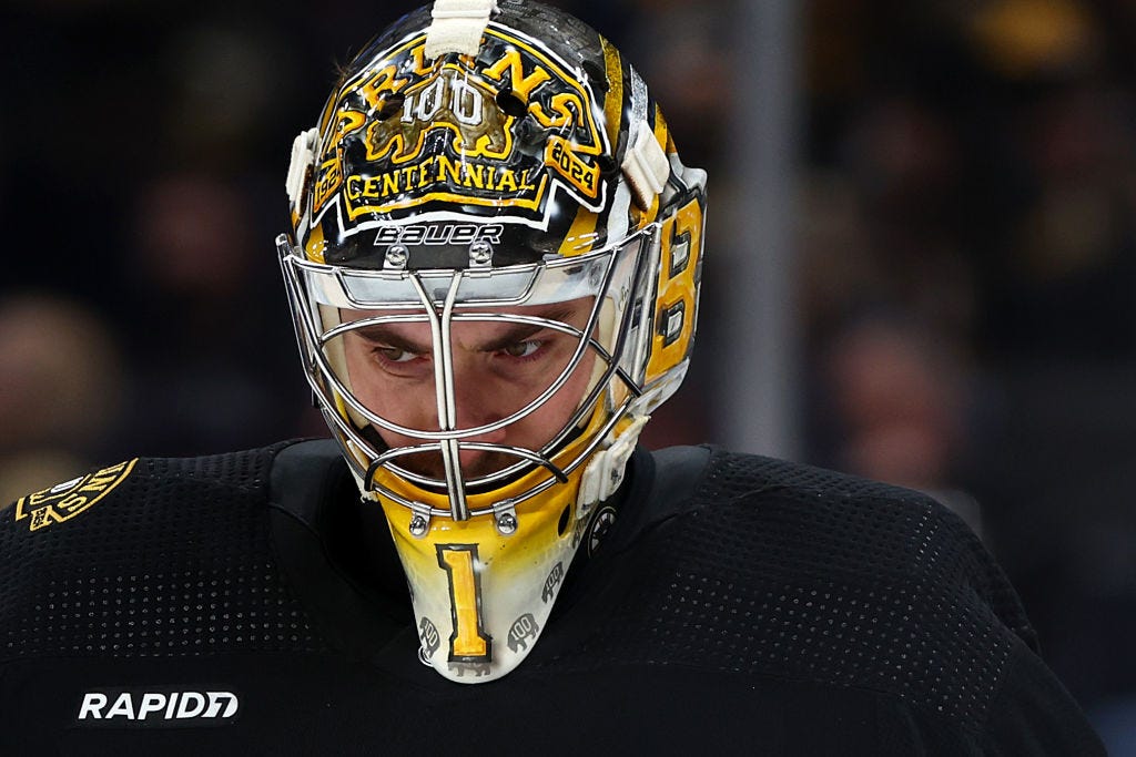 Swayman has guaranteed he wont ruin the goalie market [Video]