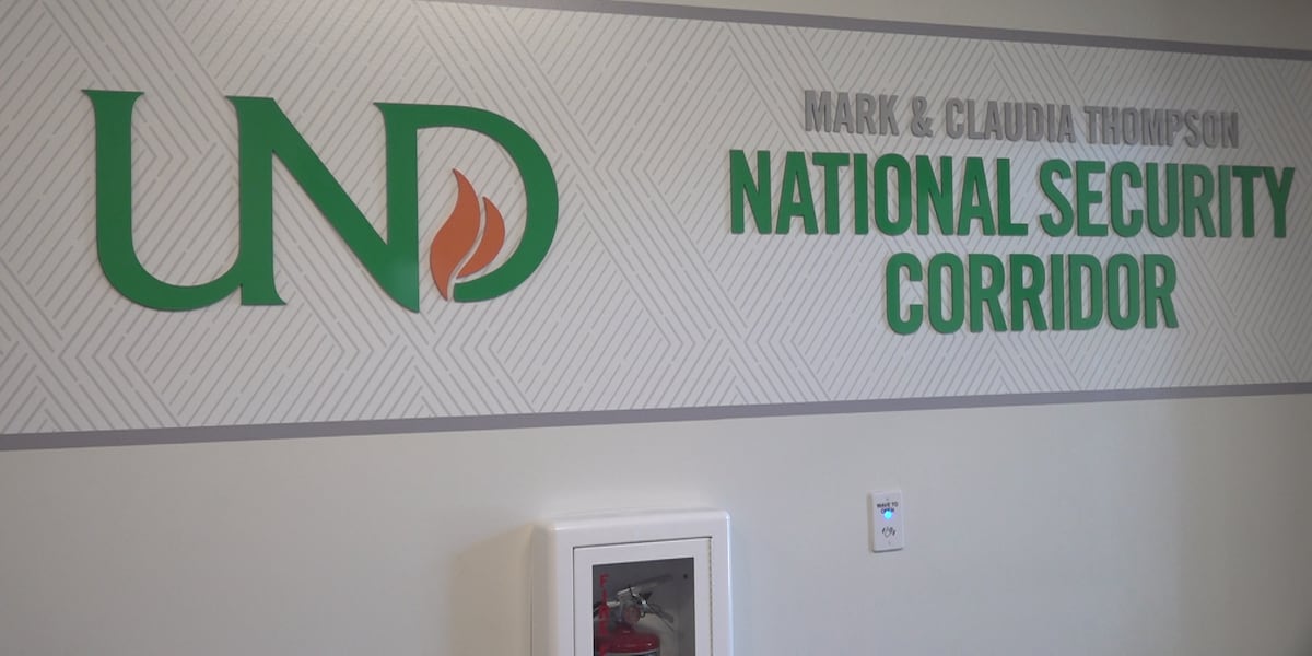 University of North Dakota opens National Security Corridor [Video]