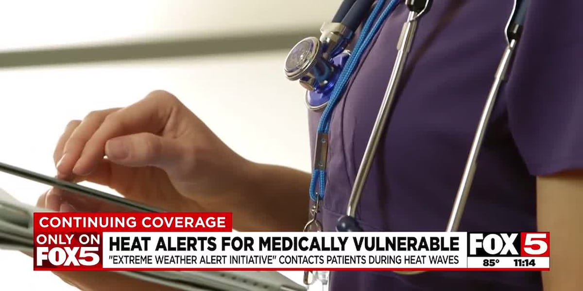 Health initiative alerts seniors medically vulnerable of impending heat wave by phone call [Video]