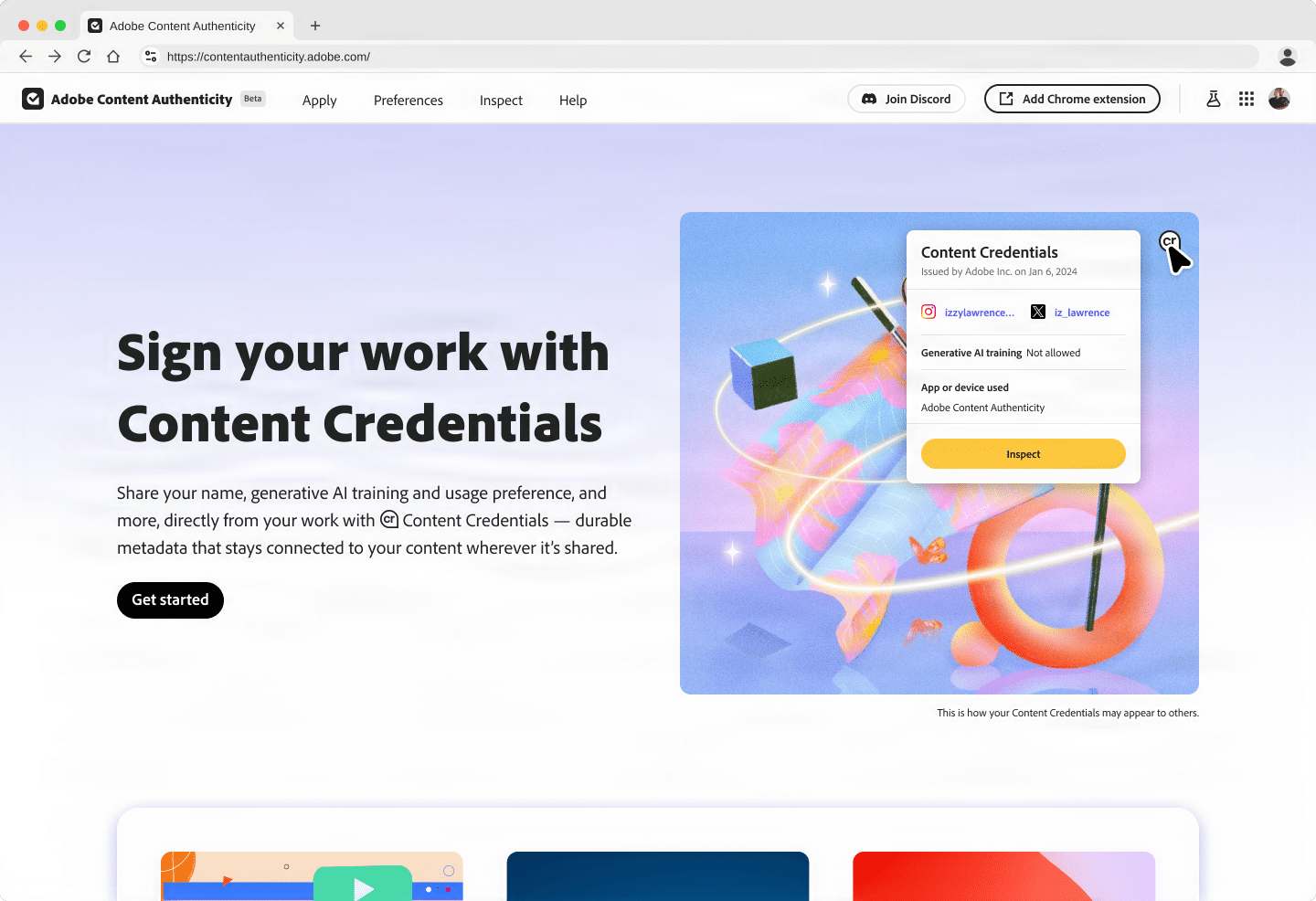 Adobe Launches Content Authenticity Web App to Protect Creators’ Work from Generative AI Misuse [Video]