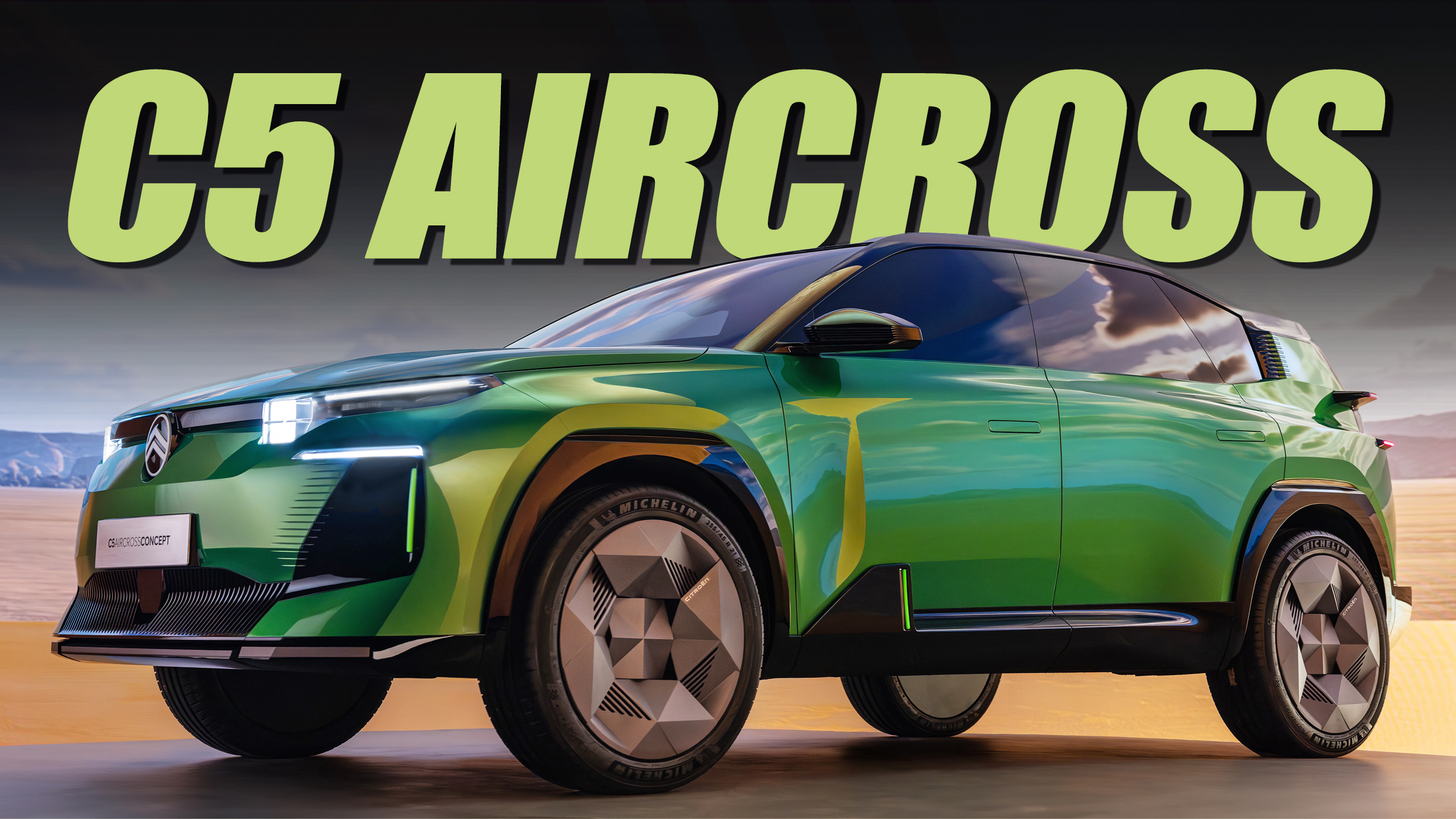 Citroen C5 Aircross Concept Previews A Family-Focused Compact SUV For 2025 [Video]