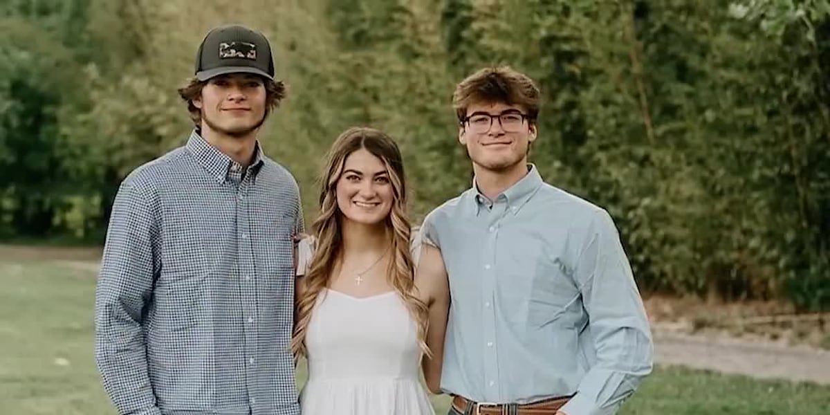 Triplets and their cat survive Helene on kitchen counter as floodwaters rush inside their home [Video]