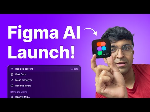 Figma AI Launched! – I’m Impressed! | Create UI With AI With New Figma Features [Video]