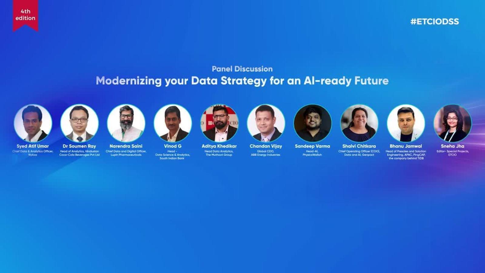 Panel Discussion- Modernizing your Data Strategy for an AI-ready Future- [Video]