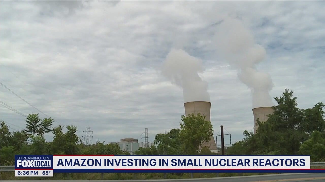 Amazon investing in small nuclear reactors [Video]