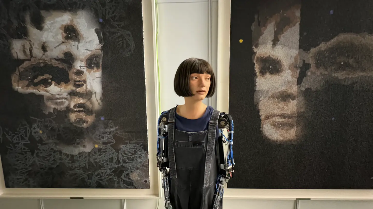 Robot Ai-Da’s Painting Of Alan Turing To Be Sold At Auction In Historic First; Could Fetch Rs 1.5 Cr [Video]