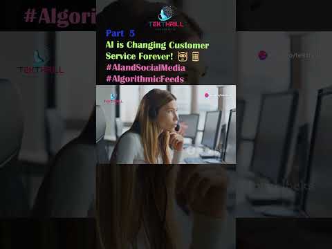 AI is Changing Customer Service Forever! 🤖📱 #AIandSocialMedia #AlgorithmicFeeds  PART 5 [Video]