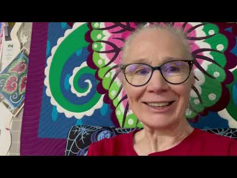 AQS Seam Quilt Retreat: Jane Sassaman – Leaves in the Breeze Appliqué [Video]