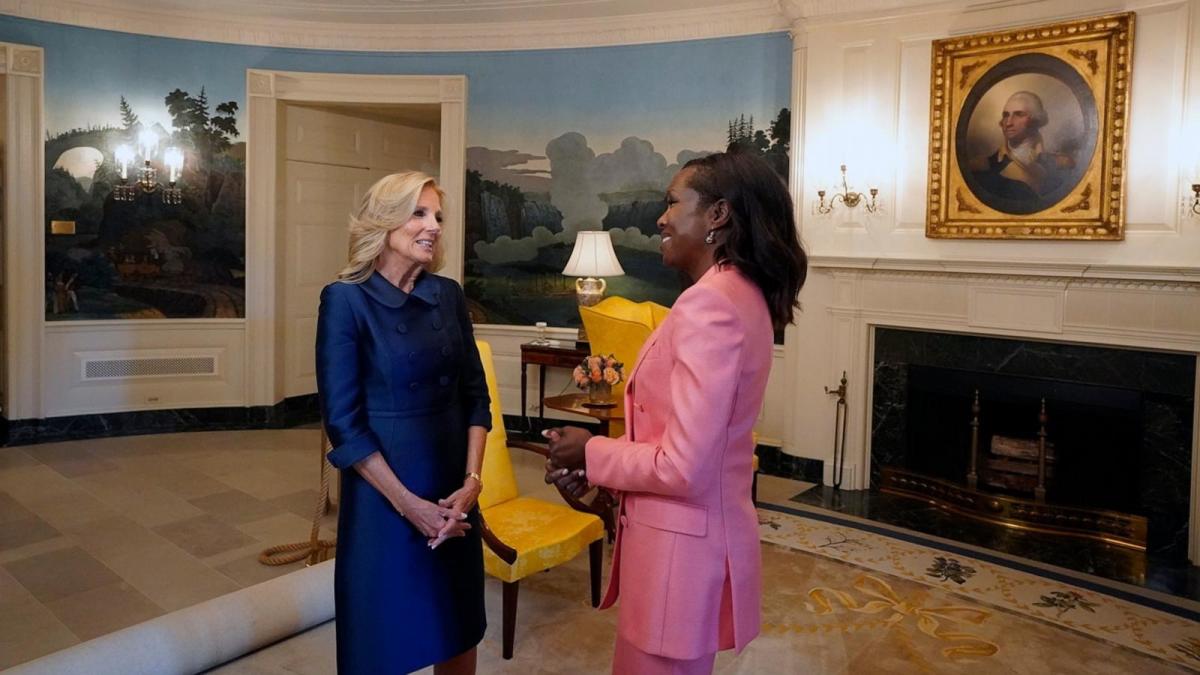 First lady Jill Biden unveils revamped White House tour, talks legacy, 2024 election [Video]