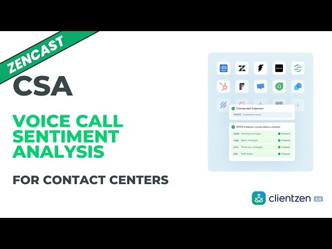 Voice Call Sentiment Analysis for Contact Centers [Video]