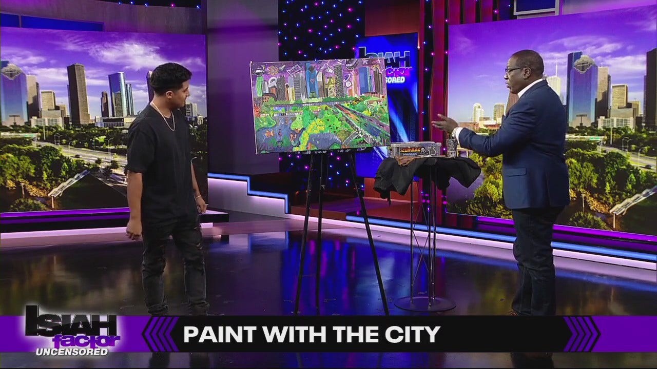 Paint with the City experience in Houston [Video]