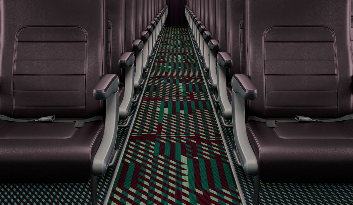 LANTALs Revolutionary DEEP DYEING Technology; weaving together Airline Cabin Design [Video]