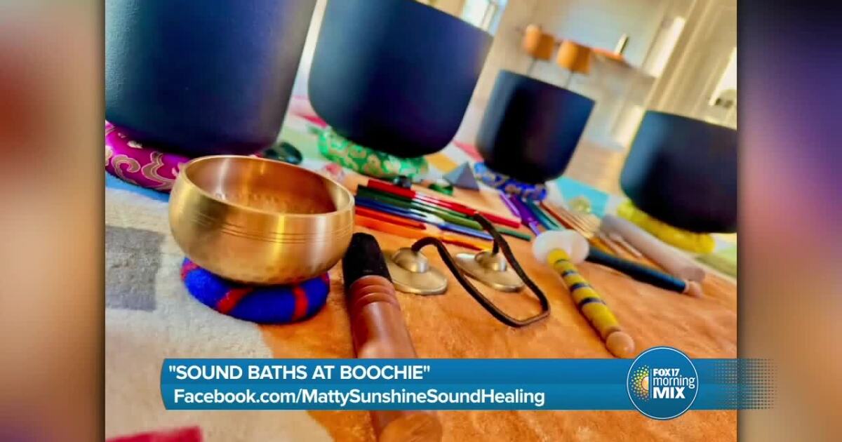 Restore your mind and soul in a fast-paced world during Sound Baths at Boochie [Video]