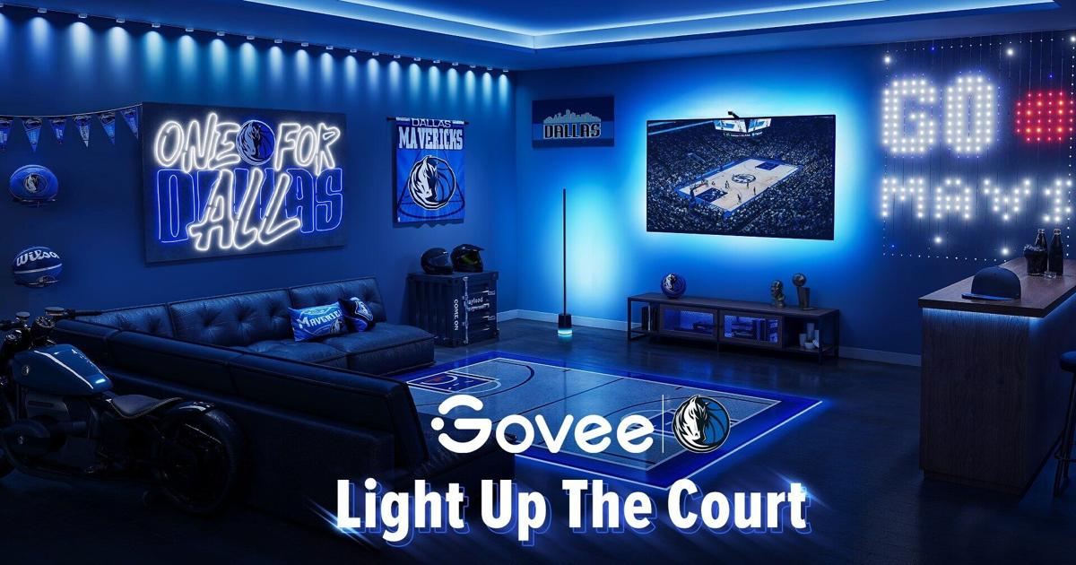 Govee Named The Official Smart Lighting Sponsor of The Dallas Mavericks | PR Newswire [Video]