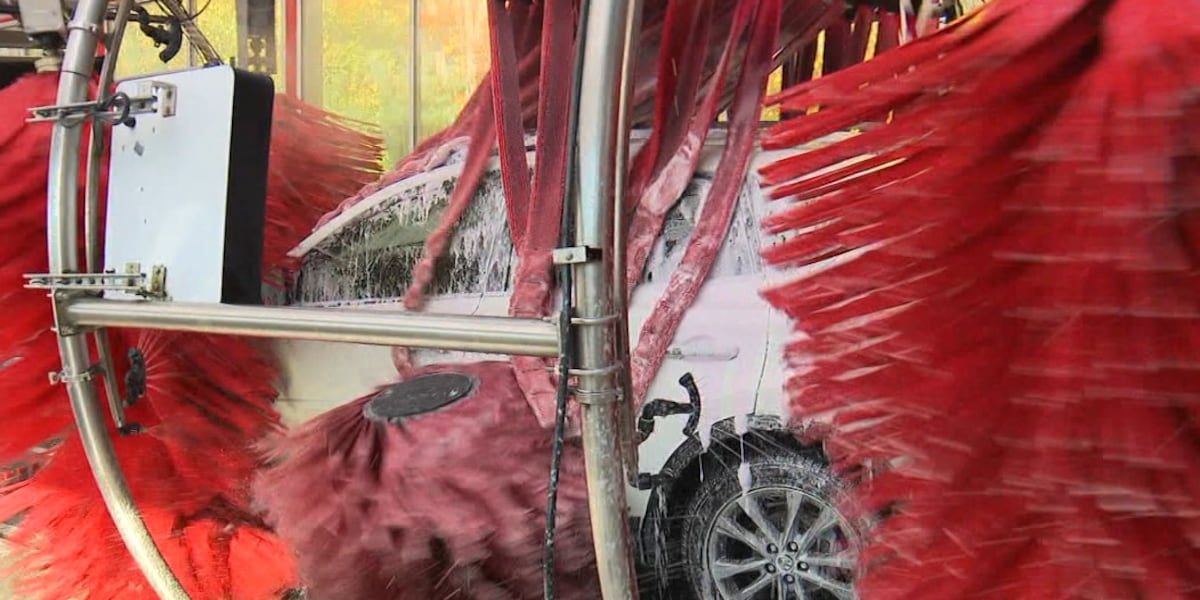 Fall fun comes to car washes with pumpkin spice scented foam [Video]