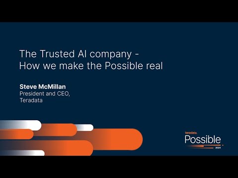 Possible 2024 LA: The Trusted AI Company: How We Make the Possible Real [Video]