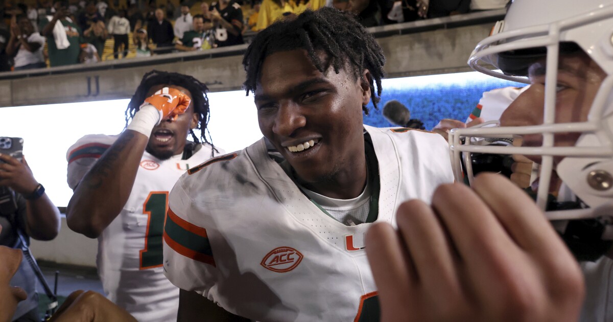 Rivalry continues when No. 6 Miami takes on moribund Florida State [Video]