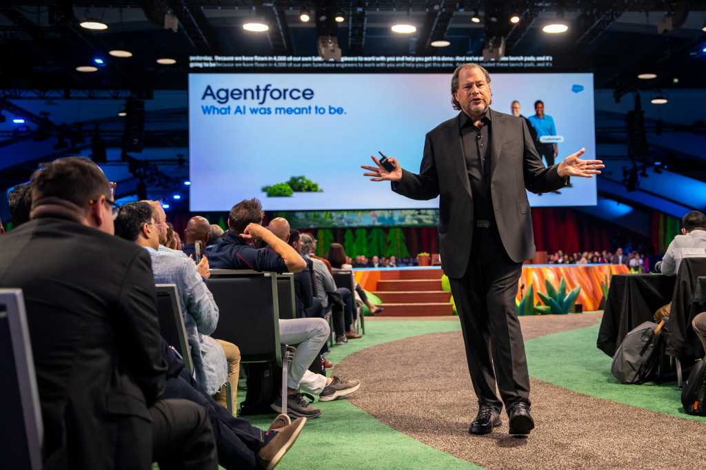 Marc Benioff rails against Microsofts copilot [Video]