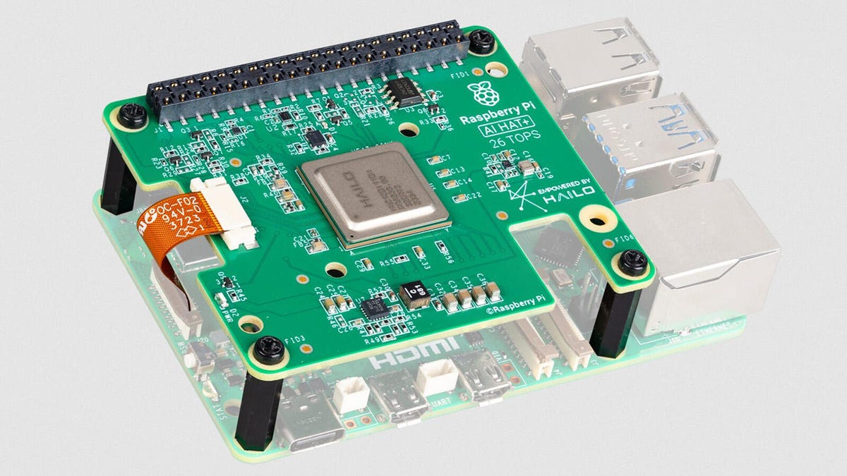 New Raspberry Pi HAT+ board doubles AI processing performance – where to find it [Video]